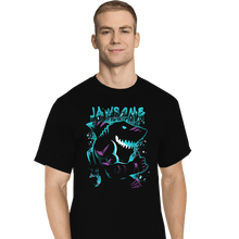 Load image into Gallery viewer, Daily_Deal_Shirts T-Shirts, Tall / Large / Black Extreme Tiger Shark
