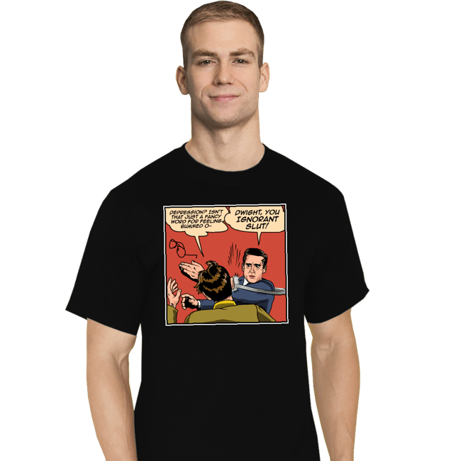 Shirts T-Shirts, Tall / Large / Black Ignorant Slap