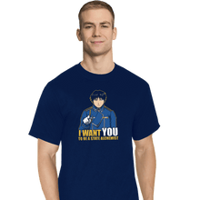 Load image into Gallery viewer, Shirts T-Shirts, Tall / Large / Navy Uncle Roy
