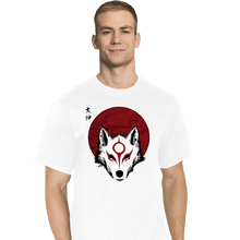 Load image into Gallery viewer, Shirts T-Shirts, Tall / Large / White Red Sun God
