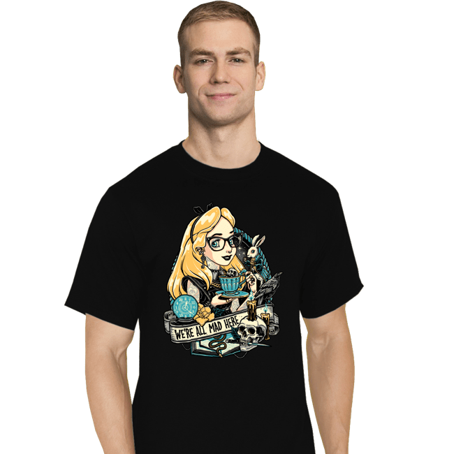Daily_Deal_Shirts T-Shirts, Tall / Large / Black Rocker Alice