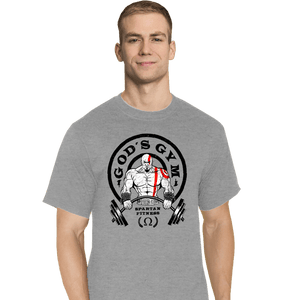 Shirts T-Shirts, Tall / Large / Sports Grey God's Gym