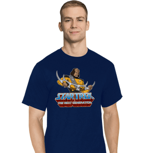 Shirts T-Shirts, Tall / Large / Navy I Have The Bat'leth