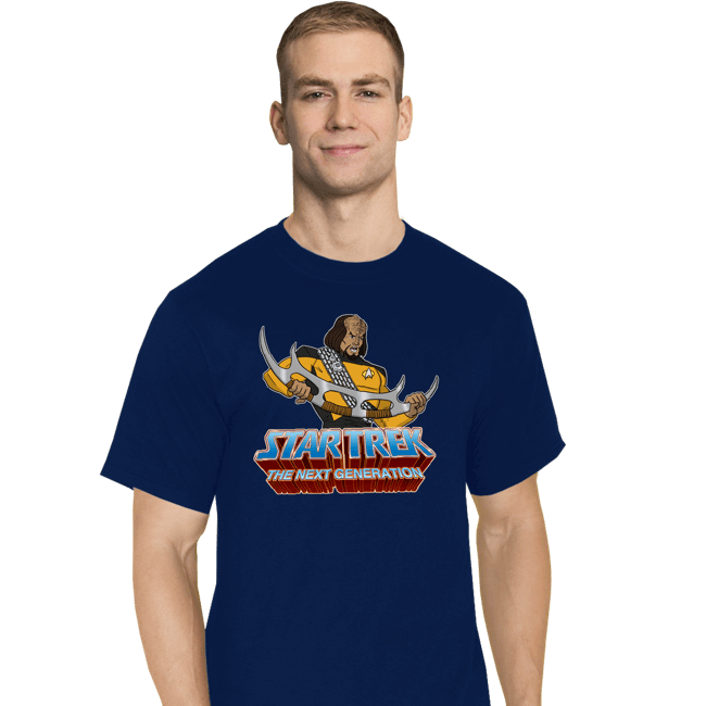 Shirts T-Shirts, Tall / Large / Navy I Have The Bat'leth
