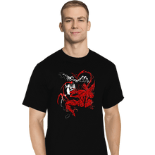 Load image into Gallery viewer, Secret_Shirts T-Shirts, Tall / Large / Black Venom VS Carnage
