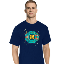 Load image into Gallery viewer, Daily_Deal_Shirts T-Shirts, Tall / Large / Navy Digivice
