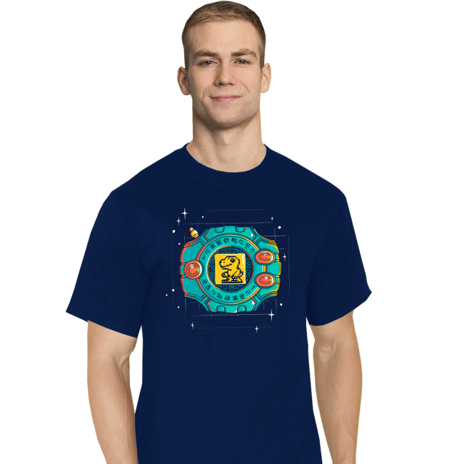 Daily_Deal_Shirts T-Shirts, Tall / Large / Navy Digivice