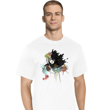 Load image into Gallery viewer, Secret_Shirts T-Shirts, Tall / Large / White Howl Watercolors
