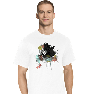 Secret_Shirts T-Shirts, Tall / Large / White Howl Watercolors