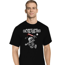 Load image into Gallery viewer, Daily_Deal_Shirts T-Shirts, Tall / Large / Black The Dark Side Of Life
