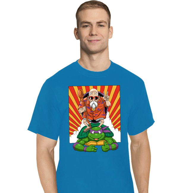 Daily_Deal_Shirts T-Shirts, Tall / Large / Royal Blue Mutenroshi Ninja