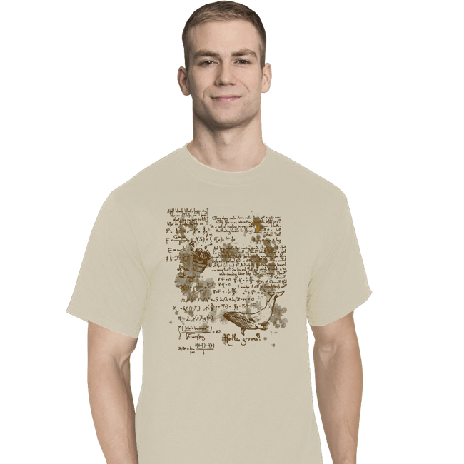 Secret_Shirts T-Shirts, Tall / Large / White Hello Ground