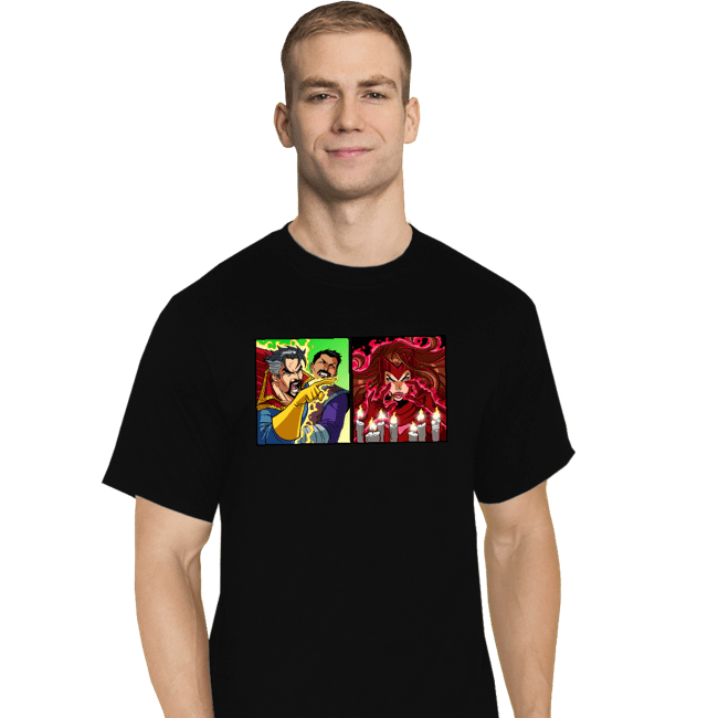 Daily_Deal_Shirts T-Shirts, Tall / Large / Black Strange Yelling