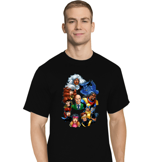 Secret_Shirts T-Shirts, Tall / Large / Black X-Men 30th Anniversary