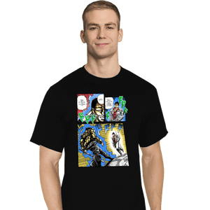 Shirts T-Shirts, Tall / Large / Black Kiryu's Bizarre Adventure