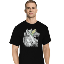 Load image into Gallery viewer, Shirts T-Shirts, Tall / Large / Black UniCORN
