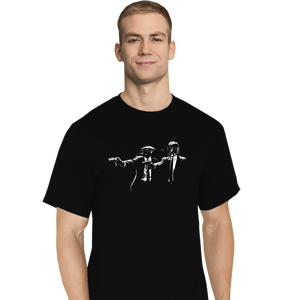 Shirts T-Shirts, Tall / Large / Black Mandalore Fiction