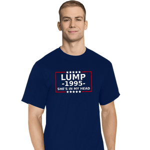 Secret_Shirts T-Shirts, Tall / Large / Navy Vote Lump
