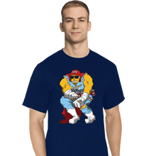 Load image into Gallery viewer, Daily_Deal_Shirts T-Shirts, Tall / Large / Navy Duff Knight
