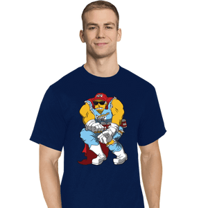 Daily_Deal_Shirts T-Shirts, Tall / Large / Navy Duff Knight