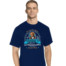 Load image into Gallery viewer, Shirts T-Shirts, Tall / Large / Navy Quark&#39;s Bar And Grill
