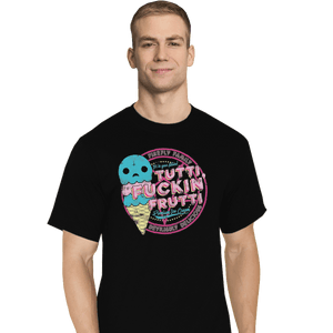 Shirts T-Shirts, Tall / Large / Black Tutti Frutti