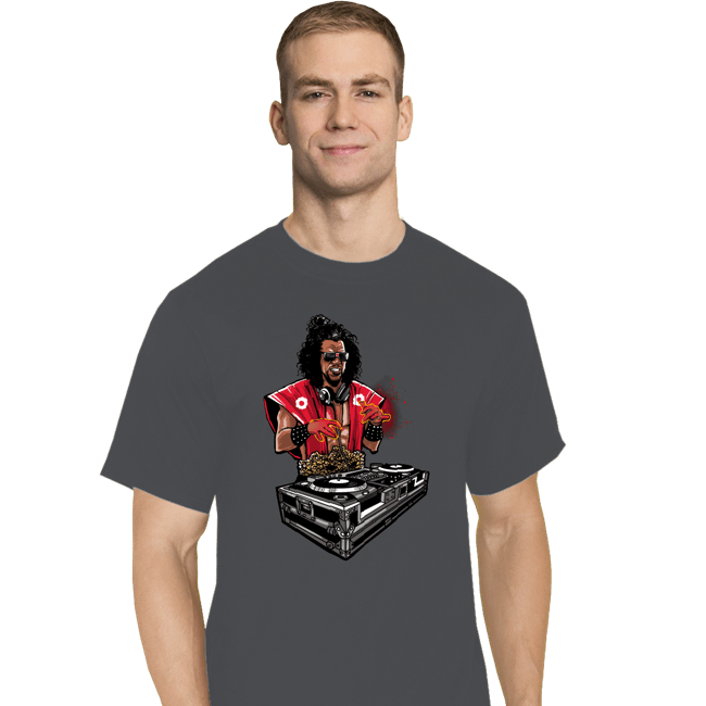Secret_Shirts T-Shirts, Tall / Large / Charcoal DJ Sho Nuff