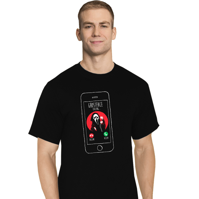 Secret_Shirts T-Shirts, Tall / Large / Black Who Is Calling