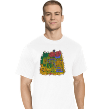 Load image into Gallery viewer, Secret_Shirts T-Shirts, Tall / Large / White Light World Map
