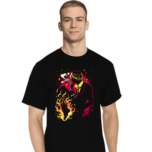 Daily_Deal_Shirts T-Shirts, Tall / Large / Black Diable Jambe