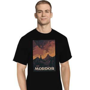 Shirts T-Shirts, Tall / Large / Black Visit Mordor