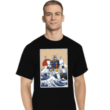 Load image into Gallery viewer, Secret_Shirts T-Shirts, Tall / Large / Black Kanagawa Gundam
