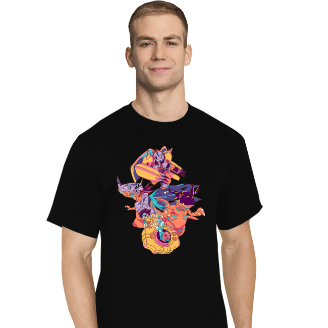 Daily_Deal_Shirts T-Shirts, Tall / Large / Black Courage