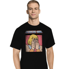 Load image into Gallery viewer, Secret_Shirts T-Shirts, Tall / Large / Black HEHEHE Man
