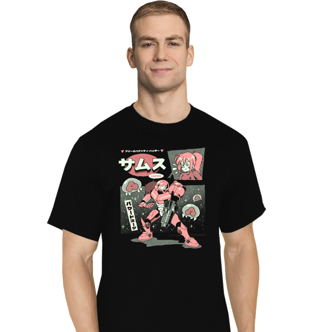 Daily_Deal_Shirts T-Shirts, Tall / Large / Black Bounty Hunter From Space