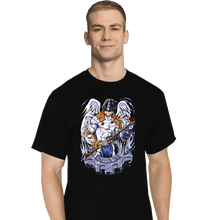 Load image into Gallery viewer, Daily_Deal_Shirts T-Shirts, Tall / Large / Black Battle Angemon
