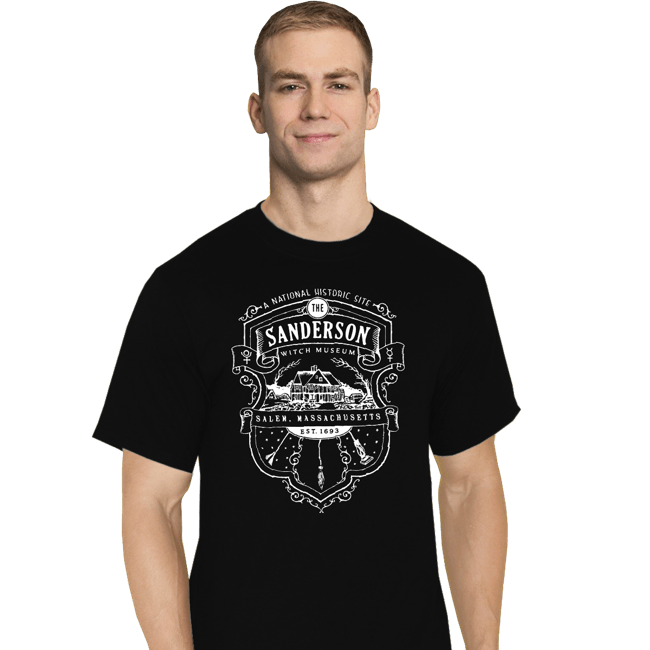 Secret_Shirts T-Shirts, Tall / Large / Black Witch Museum