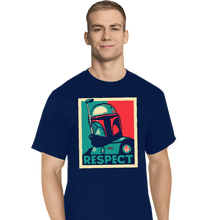 Load image into Gallery viewer, Daily_Deal_Shirts T-Shirts, Tall / Large / Navy Respect
