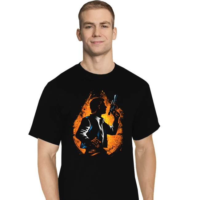 Daily_Deal_Shirts T-Shirts, Tall / Large / Black The Corellian Smuggler
