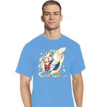 Load image into Gallery viewer, Daily_Deal_Shirts T-Shirts, Tall / Large / Royal Blue Sailor Bird
