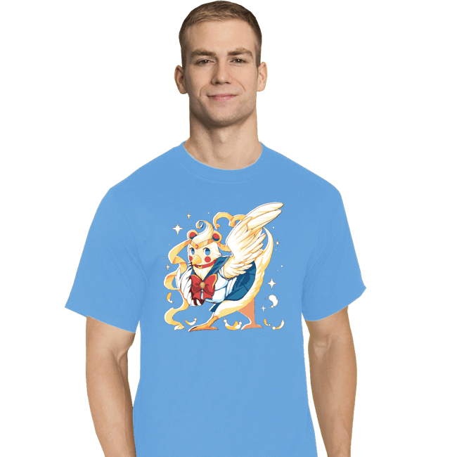 Daily_Deal_Shirts T-Shirts, Tall / Large / Royal Blue Sailor Bird