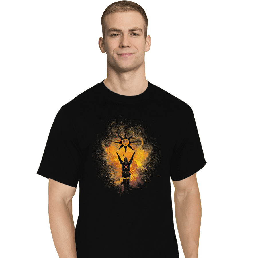 Shirts T-Shirts, Tall / Large / Black Praise the Sun