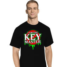 Load image into Gallery viewer, Daily_Deal_Shirts T-Shirts, Tall / Large / Black The Keymaster
