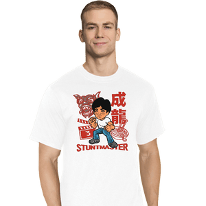 Shirts T-Shirts, Tall / Large / White Stuntmaster