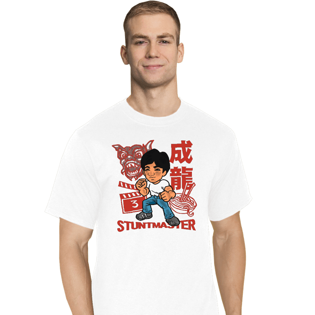 Shirts T-Shirts, Tall / Large / White Stuntmaster
