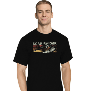Shirts T-Shirts, Tall / Large / Black Scar Raider