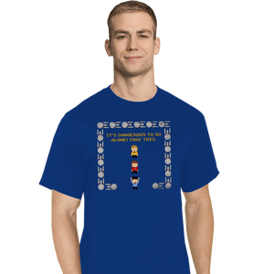 Daily_Deal_Shirts T-Shirts, Tall / Large / Royal Blue Take This Redshirt