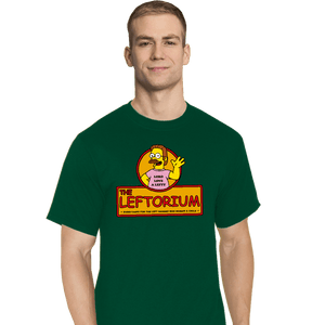 Secret_Shirts T-Shirts, Tall / Large / Charcoal Leftorium