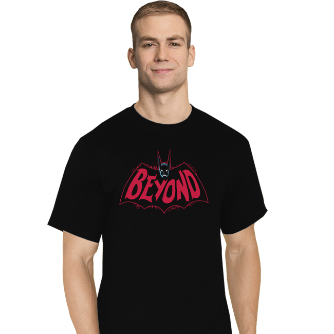 Secret_Shirts T-Shirts, Tall / Large / Black Bat Beyond Tee