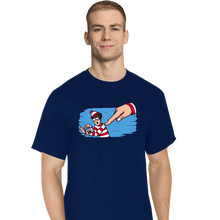 Load image into Gallery viewer, Secret_Shirts T-Shirts, Tall / Large / Navy Finder Found
